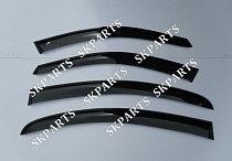 Ветровики (Дефлекторы окон) черные Sd F30 F35 2012 BE22312 BMW 3