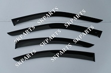 Ветровики (Дефлекторы окон) черные 2006-2012 LE22406 Lexus ES V