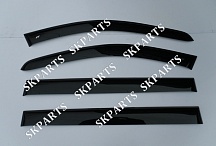 Ветровики (Дефлекторы окон) черные X164 2006-2012 ME32306 Mercedes Benz GL-klasse