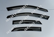 Ветровики (Дефлекторы окон) черные Sd D3 2002-2010 S8 Sd D3 2005-2011 AE12602 Audi A8 