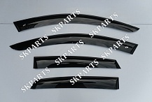Ветровики (Дефлекторы окон) черные Sd 4F C6 2005-2011 AE10105 Audi A6