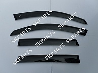 Ветровики (Дефлекторы окон) черные 5d 8R 2008-2012 AE10408 Audi Q5