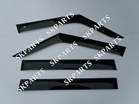 Ветровики (Дефлекторы окон) черные 2002-2012 LE10702 Land Rover Range Rover III