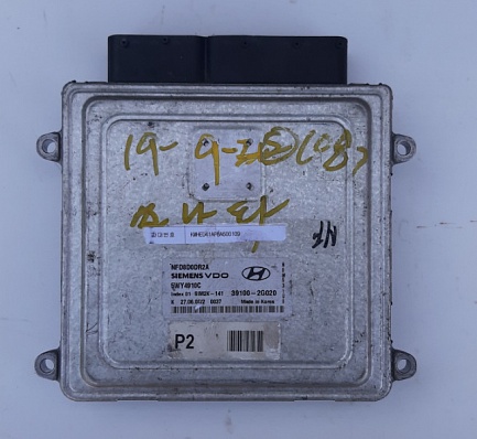 Блок управления двигателем G4KD б.у. 391002G020 