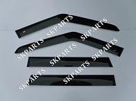 Ветровики (Дефлекторы окон) черные 2005-2012 LE10405 Land Rover Range Rover Sport I