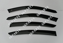 Ветровики (Дефлекторы окон) черные Sd G11 2015 BE24415 BMW 7 